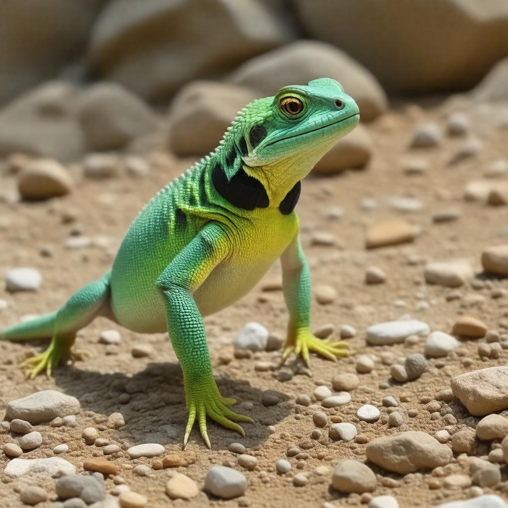 Collared lizard